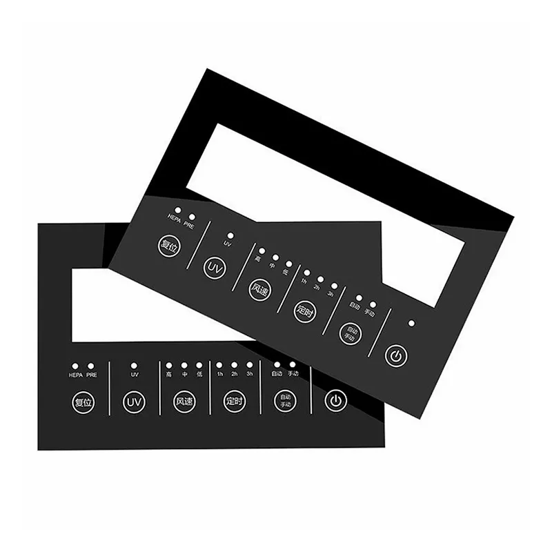 Couvercle en verre trempé domotique intelligente de 2 mm